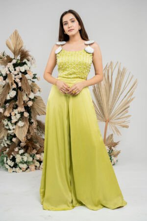 Husk green jumpsuit