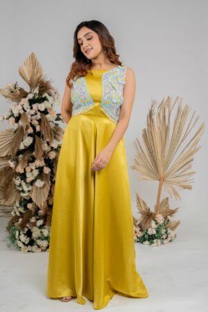 Gold yellow jumpsuit