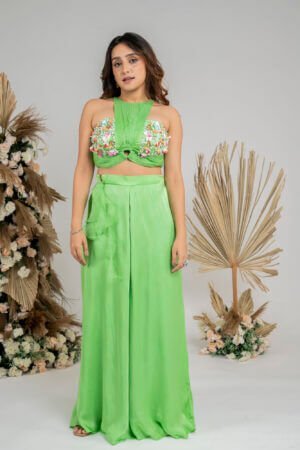 Parrot green co-ords