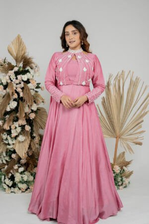 Onion pink gown